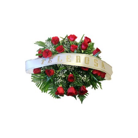 Roses Funeral Cushion