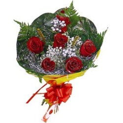 Roses bouquet christmas