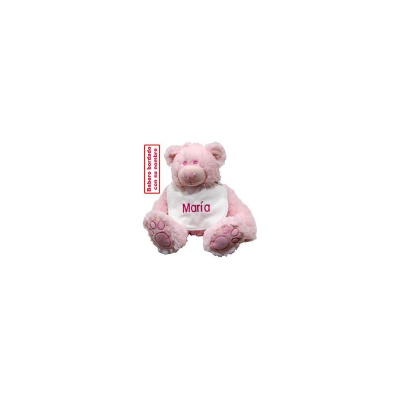 Pink Bib Teddy