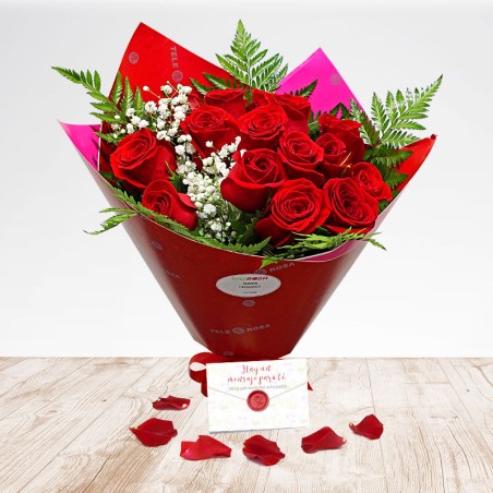 15 Red Roses Valentine