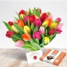 Tulips & delicious chocolates