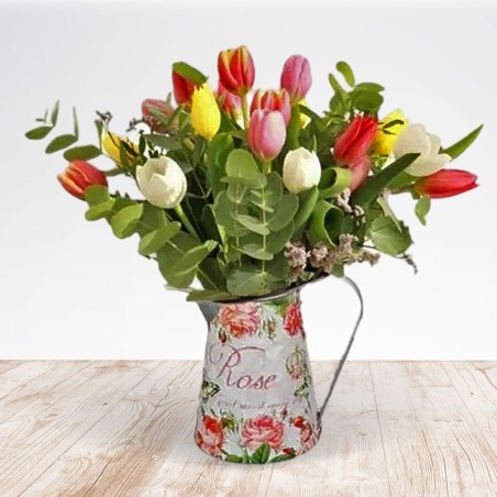 Vase of Tulips