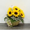 Sunflower Basket