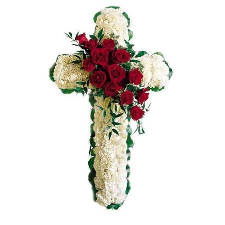 Cross roses Centerpiece