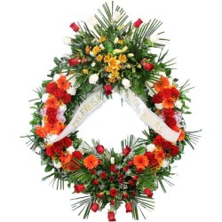 Large Funeral Wreath