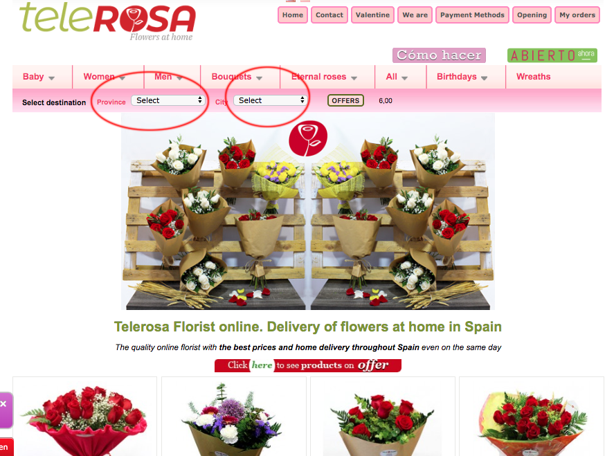 STEP 1 HOW TO ORDER FLOWERS