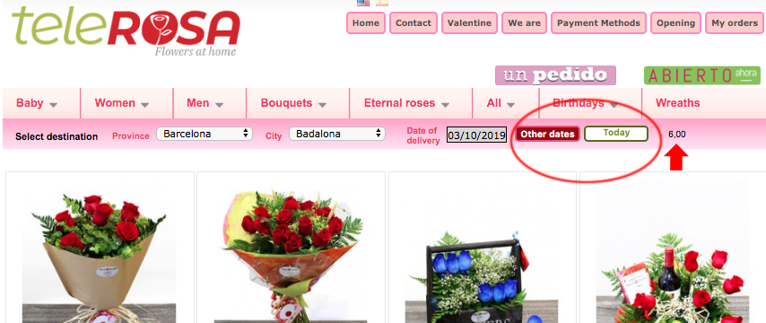 STEP 2 HOW TO ORDER FLOWERS