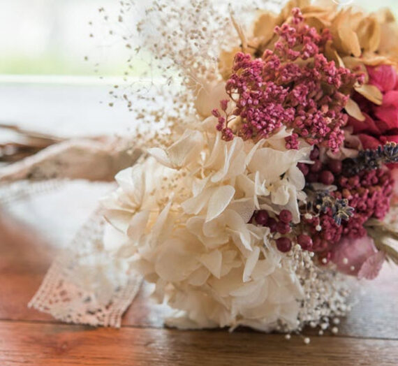 Flores para el bouquet de novias