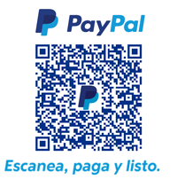 Pago con Paypal y code QR